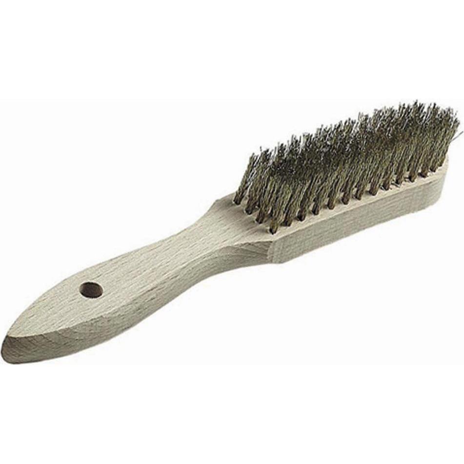 Ironside, Zange, Messing Drahtbürste 3 reihig 0,30mm Draht (285 mm)