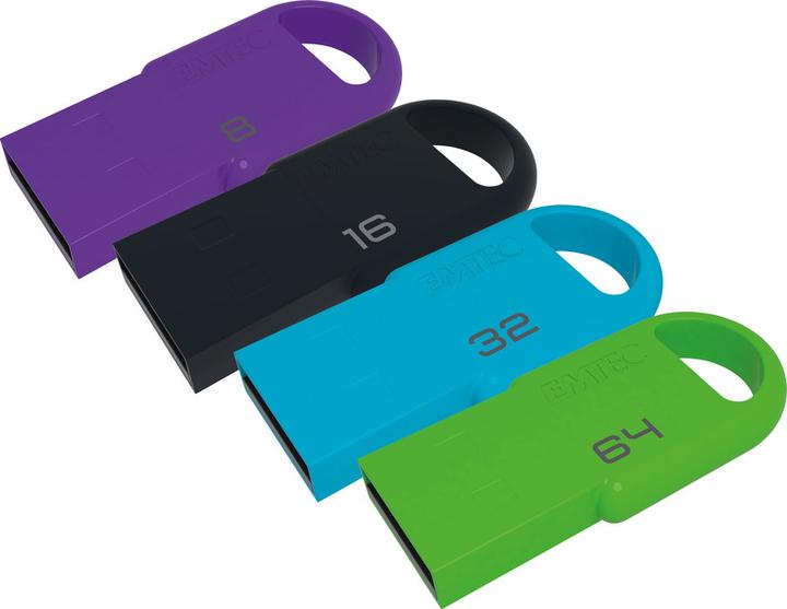 Actual product image Emtec USB stick D250 Mini 2.0 (16 GB, USB-A, USB 2.0)