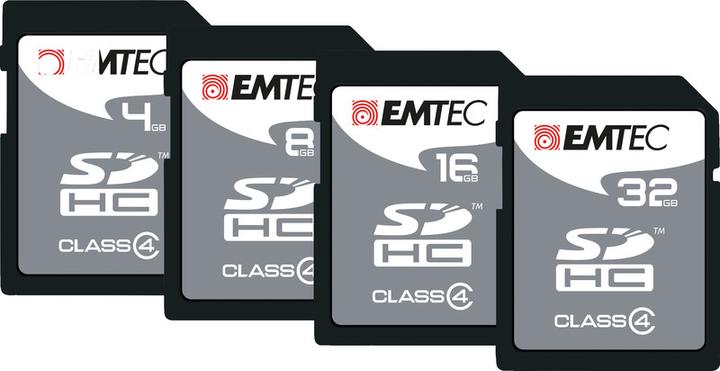 Produktbild Emtec SDHC Card Class 4 (8 GB, SDHC)