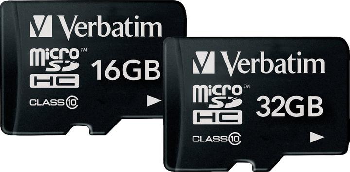 Productafbeelding Verbatim Micro SDHC-kaart klasse 10 (32 GB, microSDHC, U1, UHS-I)