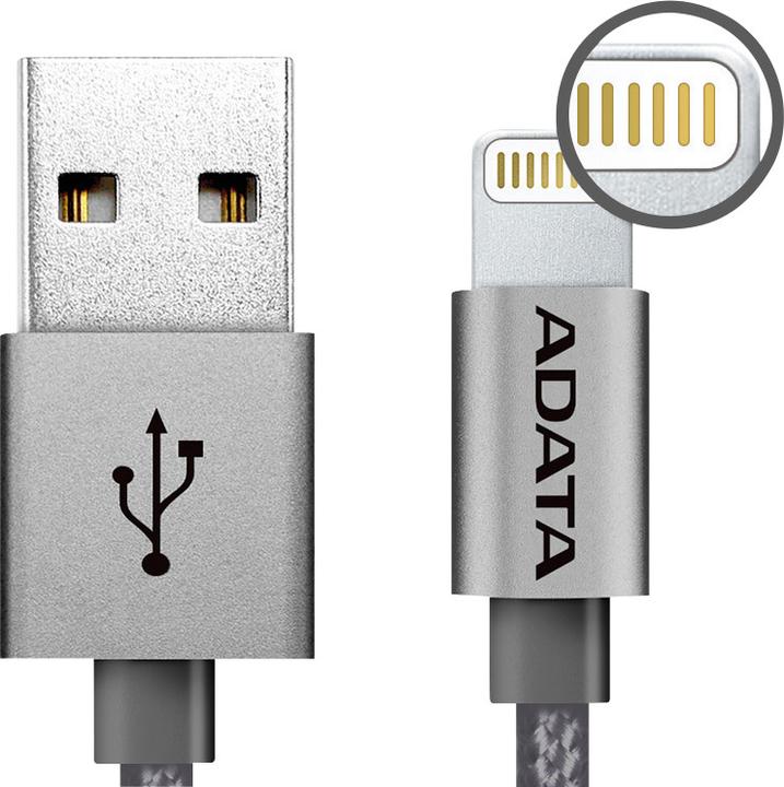 Produktbild Adata Lightning Ladekabel (1 m, USB 2.0)