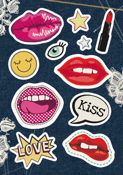 Produktbild Herma Sticker Herzen