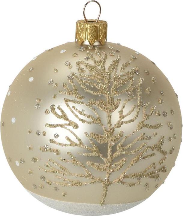 Produktbild Fs-Star Weihnachtskugel gold 10cm 6er Set (6x)