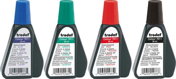 Actual product image Trodat 7011 Stamping ink without oil