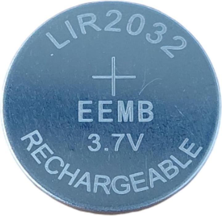 Produktbild Purecrea Knopfzellen Akku Batterie LIR2032 Lithium 3.7V (1 Stk., LIR2032, 45 mAh)