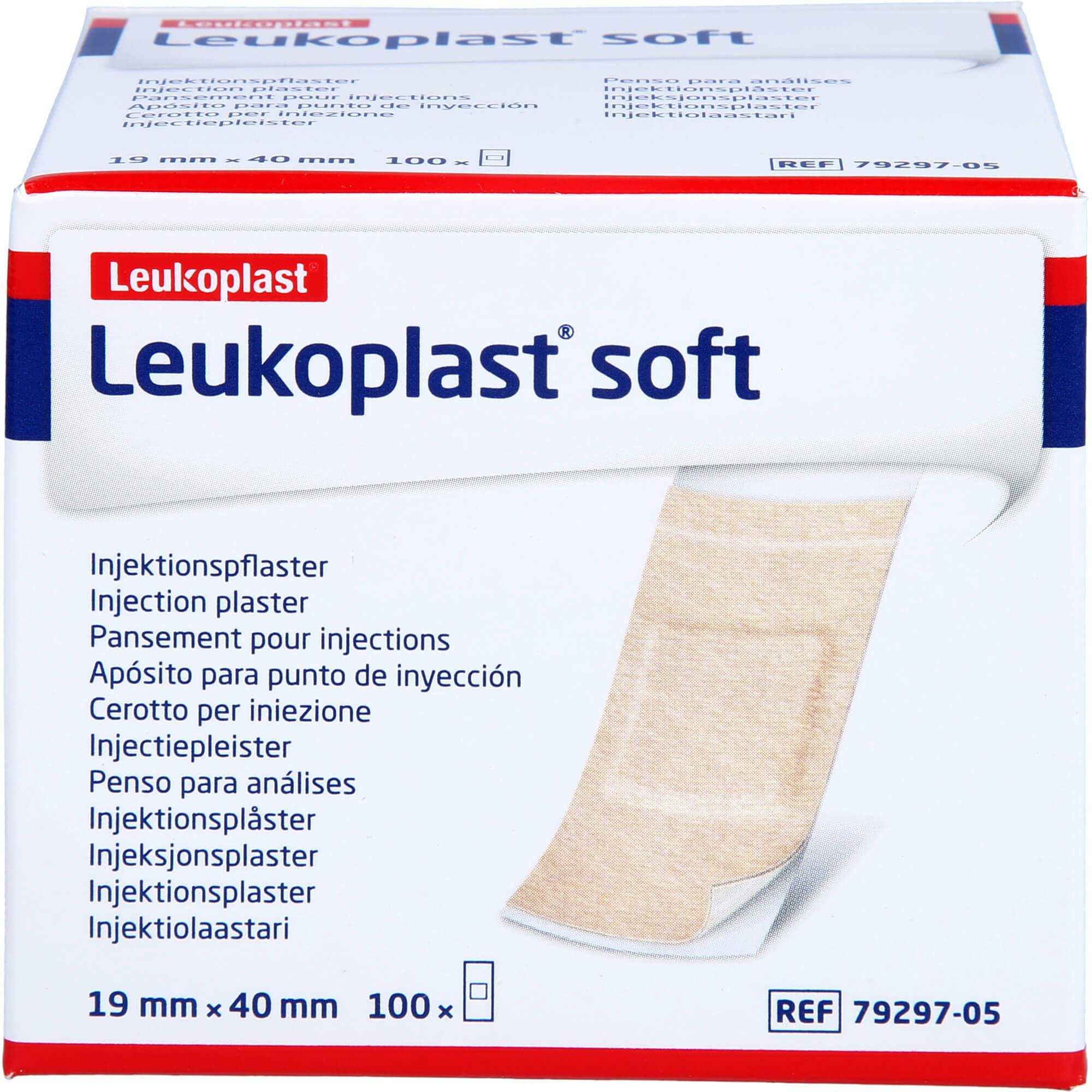 BSN, Pflaster, Leukoplast Soft 19x40mm, 100 St PFL (100 x)