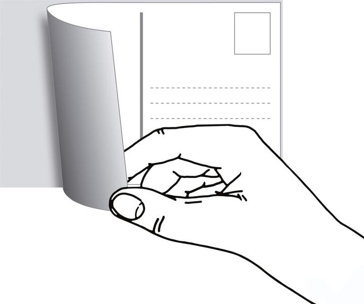 Produktbild HERMA Postkarten-Etiketten