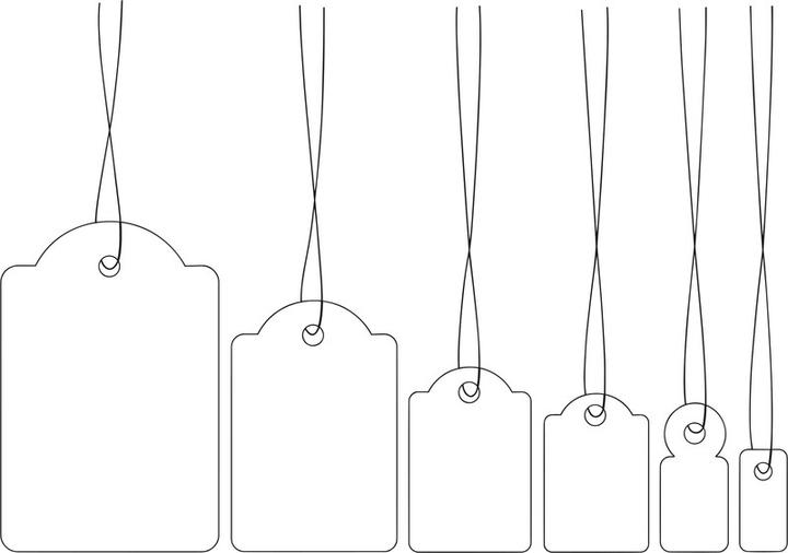 Actual product image HERMA Hang tags (1000 x)