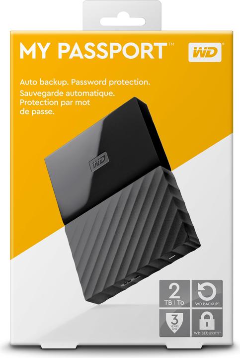 Actual product image WD My Passport (2 TB)