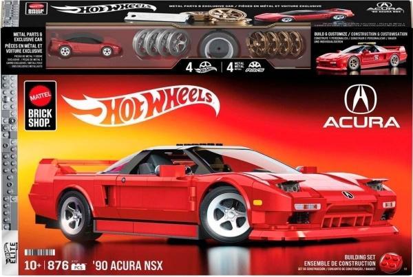 Actual product image Mattel Brick Shop Elite 90 Acura NSX