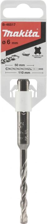 Produktbild Makita B-46517 SDS-VPLUS-Bohrer 6x110mm (6 mm)