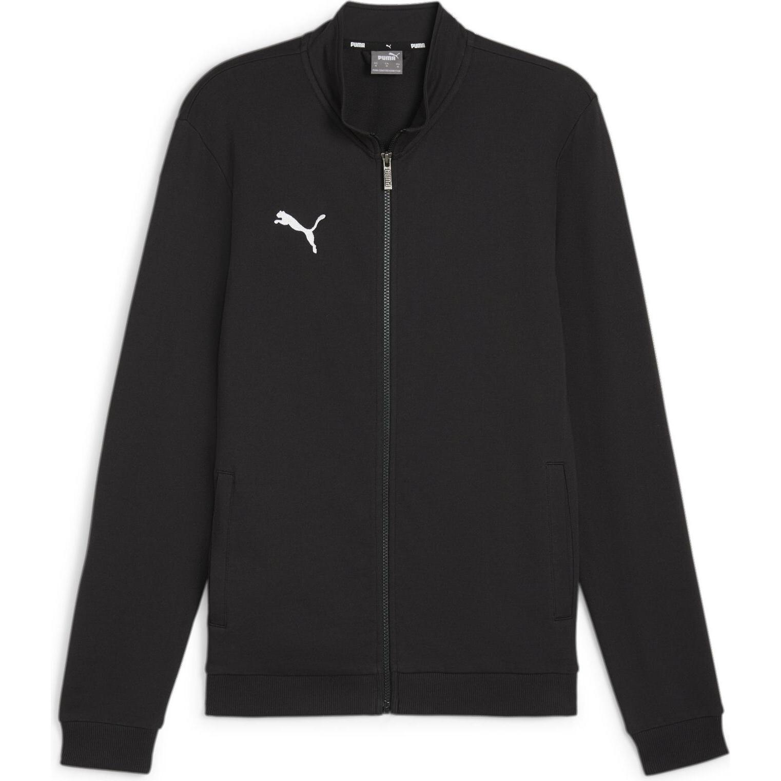 Puma, Herren, Laufjacke, teamGOAL Casual Tracktop (3XL), Schwarz, 3XL