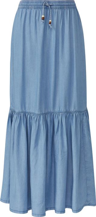 Produktbild s.Oliver Rock Fliessender Maxirock aus Denim (36)