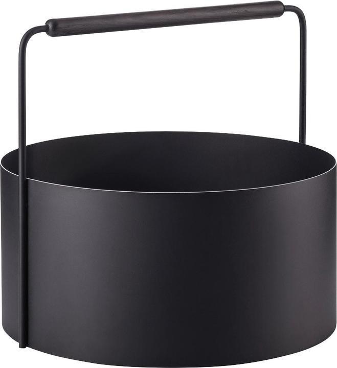 Blomus ASHI Holzbehälter, schwarz