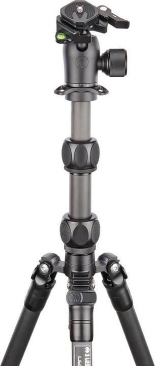 Produktbild 3 Legged Thing Pro 2.0 Leo Carbon tripod & AirHed Pro LV Black Darkness