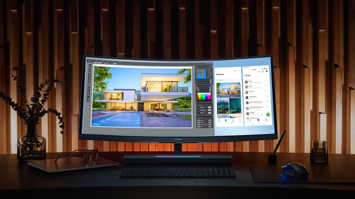 Actual product image Huawei MateView GT (3440 x 1440 pixels, 34")