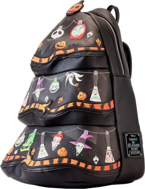 Actual product image Loungefly Nightmare Before Christmas by Figural Tree Backpack