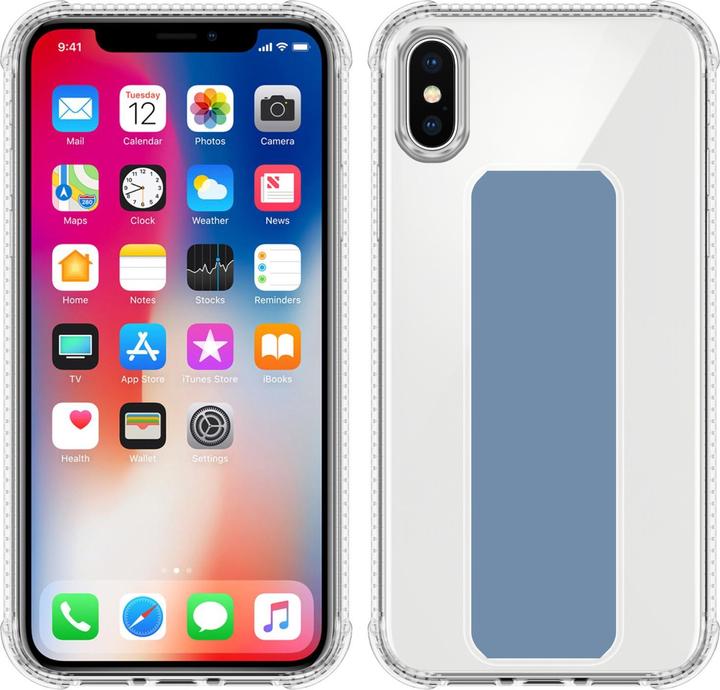 Actual product image Cadorabo Case for Apple iPhone XS MAX in TPU with holder LM167 Style (Apple iPhone XS Max)