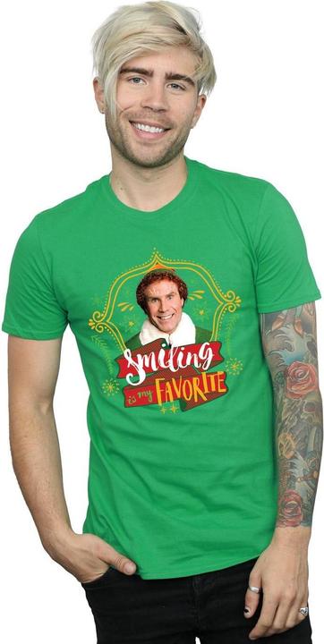 Immagine prodotto Elf Buddy Smiling Maglietta Uomo (M)