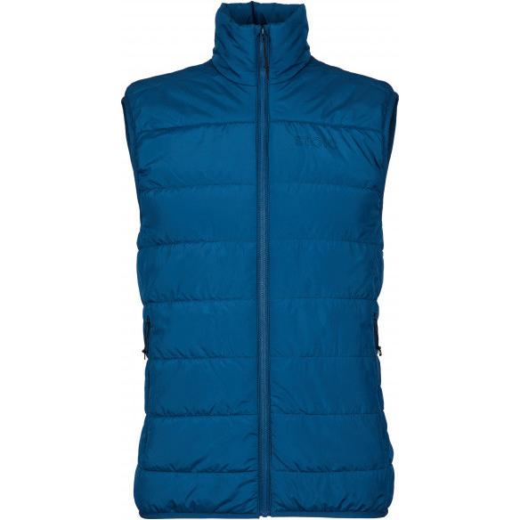 Stoic, Herren, Weste, MountainWool StorboSt. Padded Vest, Blau, (XL)