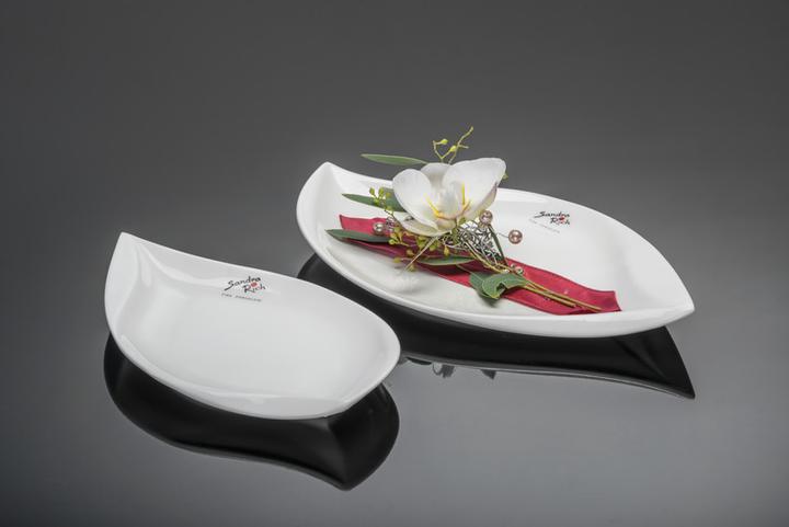Image du produit Sandra Rich Coupe décorative Leaf (27 x 3 x 16 cm)