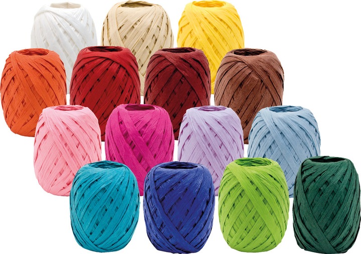 Immagine prodotto Goldina Bast Paper Raffia (Nastro da regalo, 1 x)