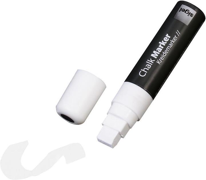 Sigel Kreide Marker artverum (Weiss, 15 mm, 1 x)