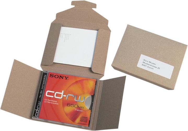 Owo Shipping case for 1 CD (16.5 x 1.5 x 13 cm, 5 x)