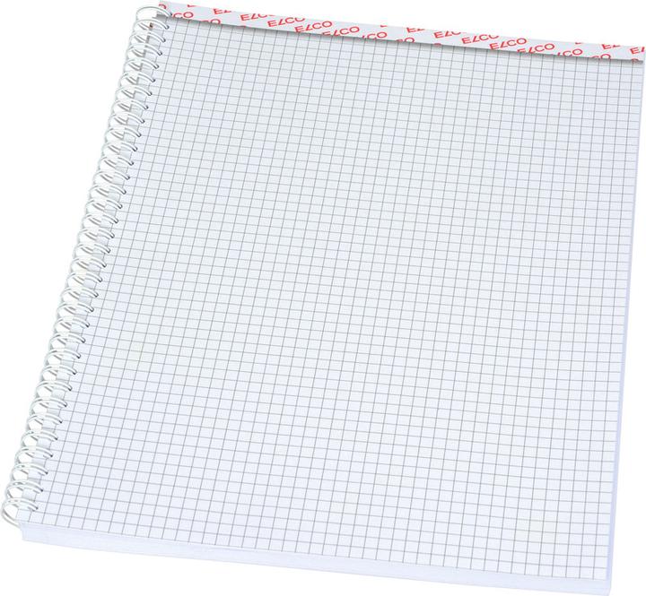 Actual product image Elco College notebook (A4, Checked, Soft cover)