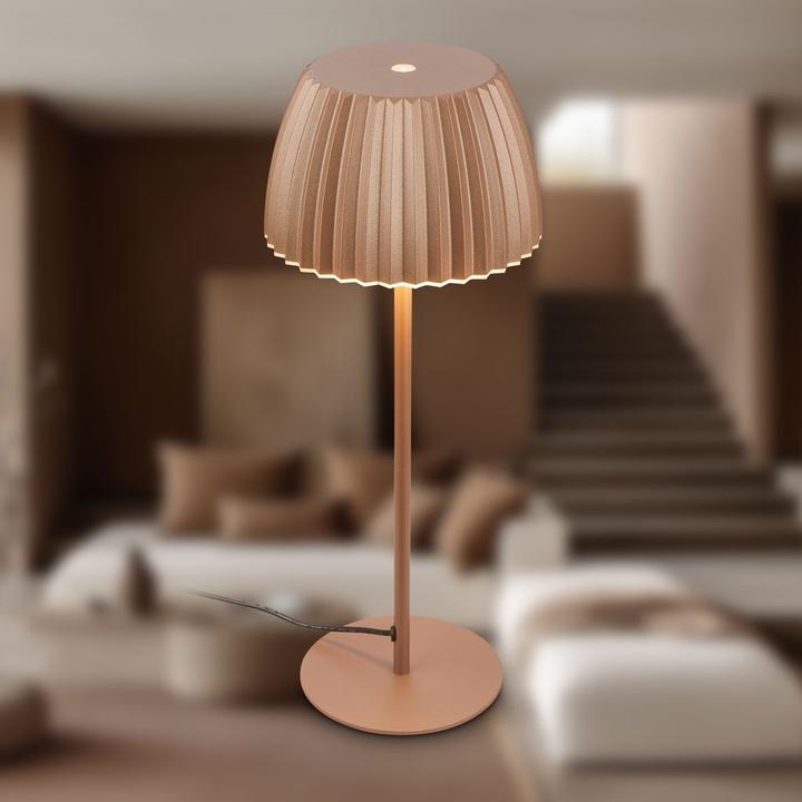 Immagine prodotto Briloner LUCA LED Tischleuchte mit Lichtkante - Coffee (800 lm)