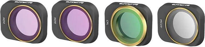 Produktbild Sunnylife Set of 4 filters UV+CPL+ND4+ND8 for DJI Mini 3 Pro (MM3-FI418) (Drohnen Filter, DJI Mini 3 Pro)