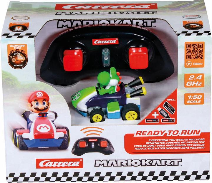 Carrera 2,4GHz Mario Kart Mini RC - Yoshi (Paperbox)