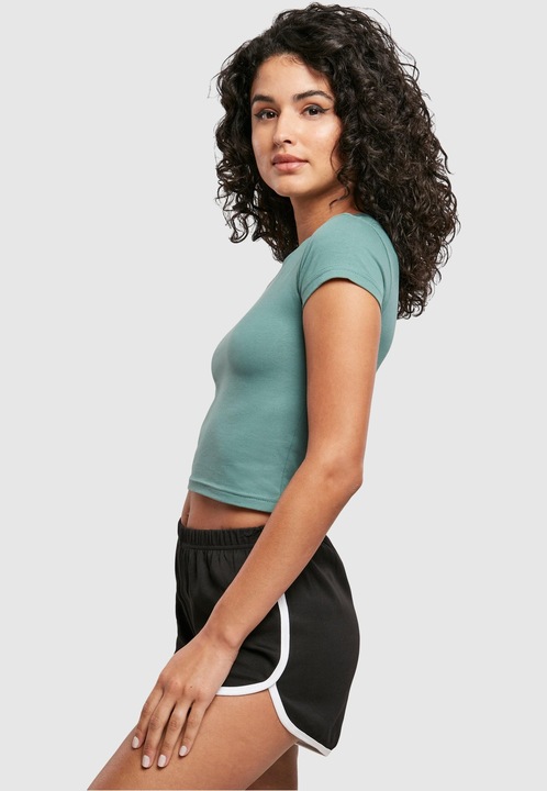 Actual product image Urban Classics Ladies Stretch Jersey Cropped Tee (5XL)
