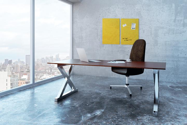 Actual product image Sigel Glass magnetic board Artverum with design (Magnet board, 60 x 40 cm)