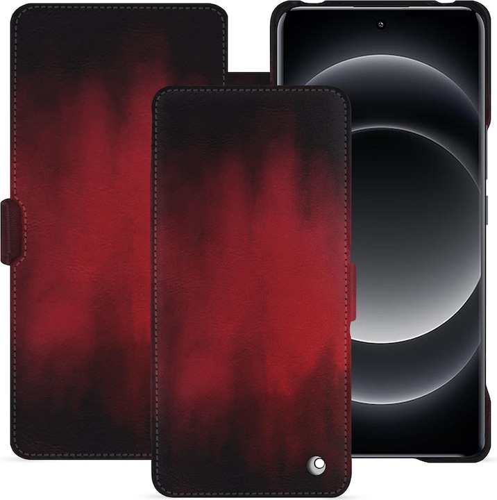 Actual product image Noreve Horizontal leather flap shell (Xiaomi 14 Ultra)