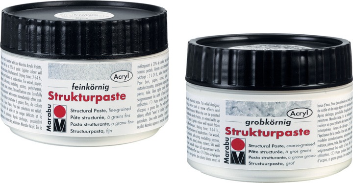 Produktbild Marabu Strukturpaste (Transparent White, 225 ml)