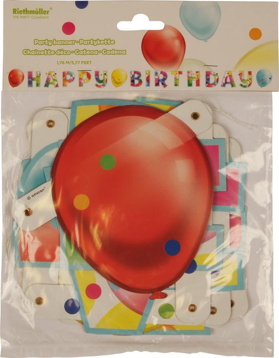 Amscan Striscione olografico per compleanno ragazza, 2,7