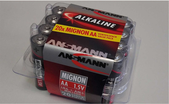 Produktbild Ansmann LR6 Mignon (20 Stk., AA)