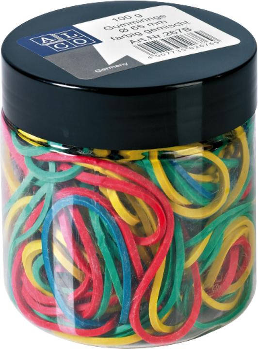 Alco Gummiring Naturkautschuk 65mm sortiert 100g (1 Stk.)