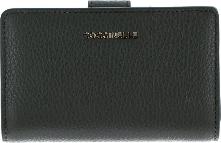 Actual product image Coccinelle Metallic Soft Mini Wallet Grained Leather