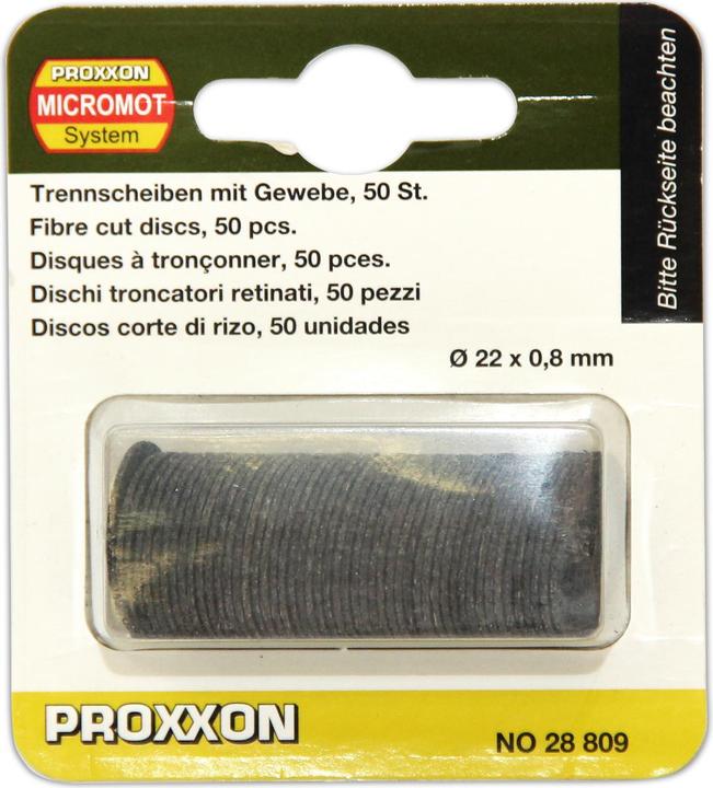 Actual product image Proxxon 50 Aluminum Oxide Cutting Disc