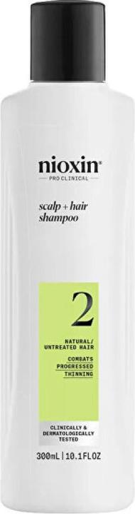 Actual product image Nioxin System 2 Cleanser Shampoo (300 ml)
