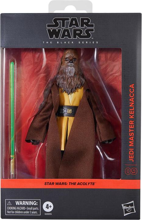 Actual product image Hasbro Star Wars: The Acolyte Black Series Actionfigur Jedi Master Kelnacca 15 cm