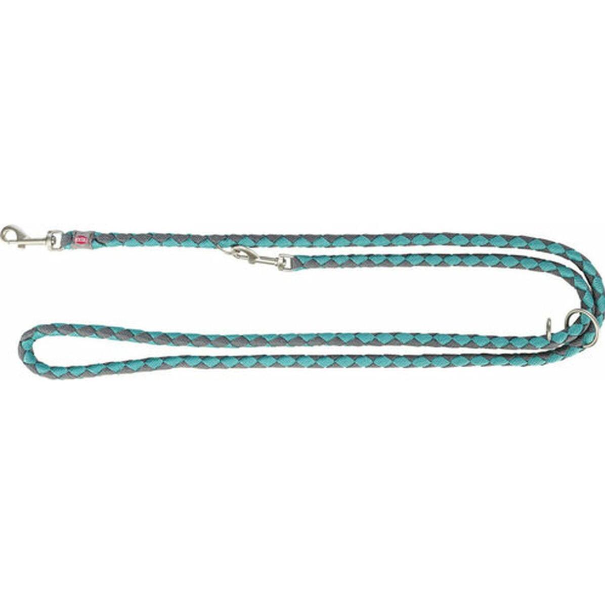 Cavo laisse réglable pour chien - aqua / gris graphite
