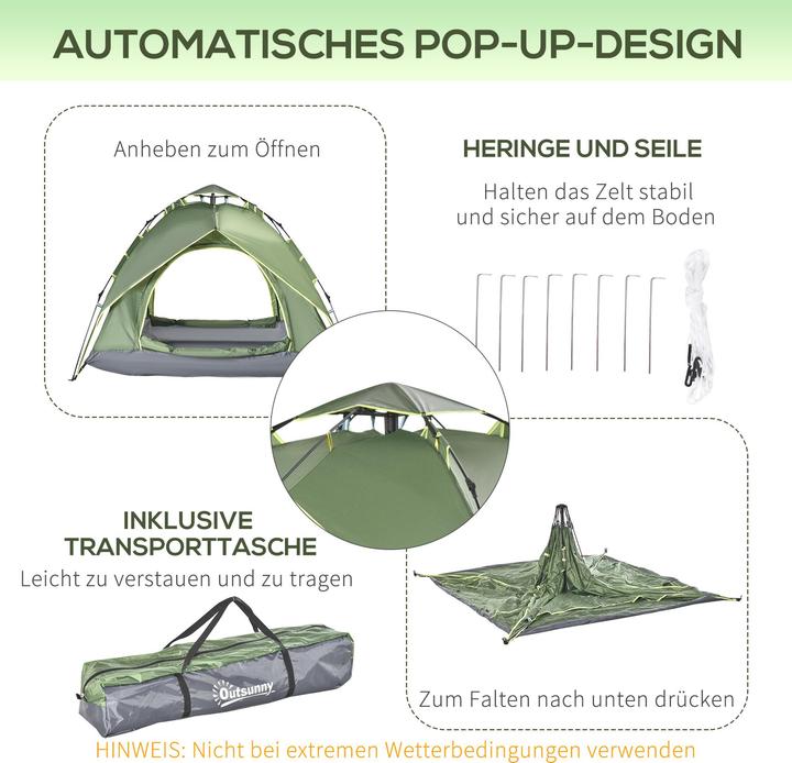 Actual product image Jamb Campingzelt (Inflatable tent, 3.80 kg, 3 persons)