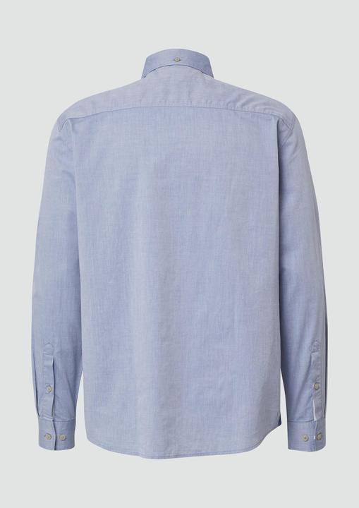 Immagine prodotto s.Oliver Hemd Regular Fit: Gemustertes Langarmhemd mit Brusttasche (L)