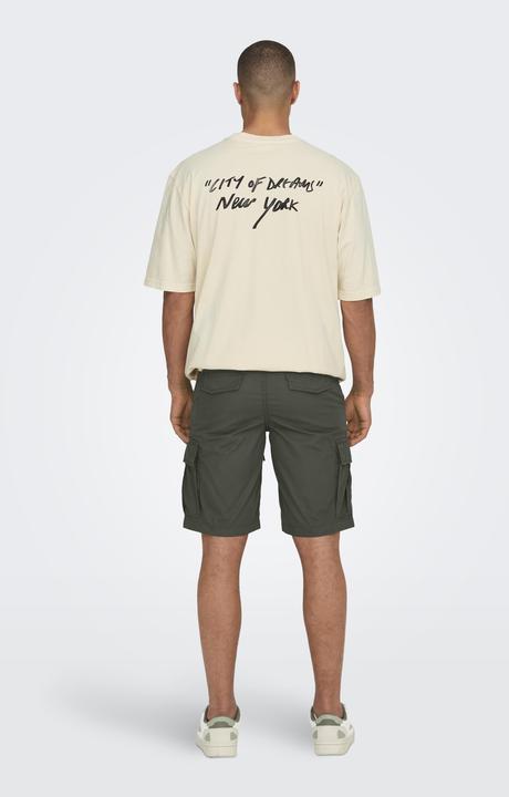 Produktbild Only & Sons Cargoshorts Loc kurze Hose mit vielen Taschen (L)