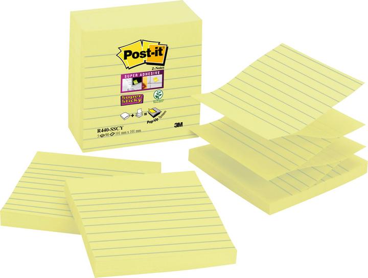 Actual product image Post-it Super Sticky Sticky Notes (101 x 101 mm)