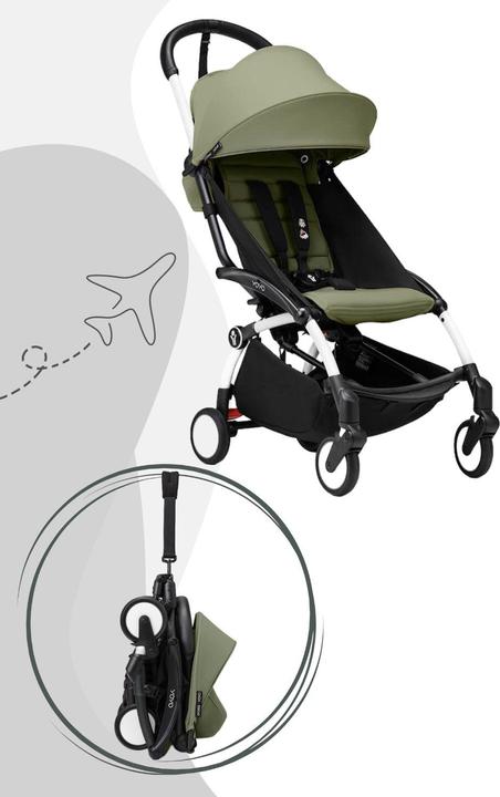 Produktbild Stokke YOYO³ Buggy Gestell inkl. YOYO® 6+ Textilset / Reisebuggy / Kinderwagen / Yoyo 3