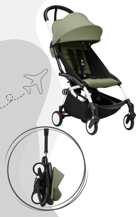 Actual product image Stokke YOYO³ Buggy Gestell inkl. YOYO® 6+ Textilset / Reisebuggy / Kinderwagen / Yoyo 3